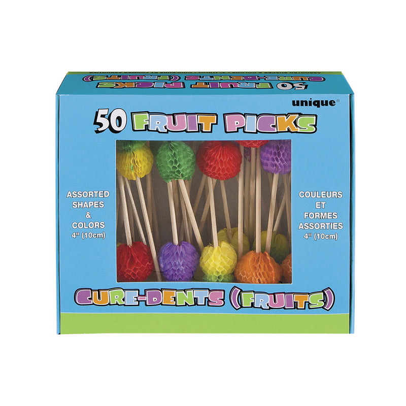 Assorted Tropical Fruit Picks (x50)