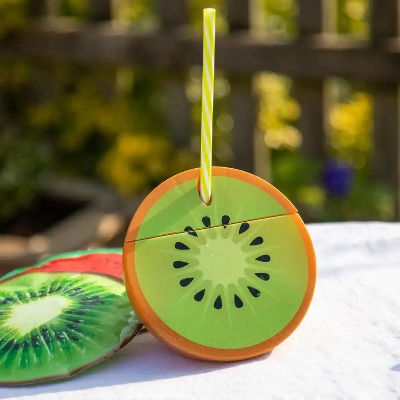 Kiwi Cup with Straw Summer