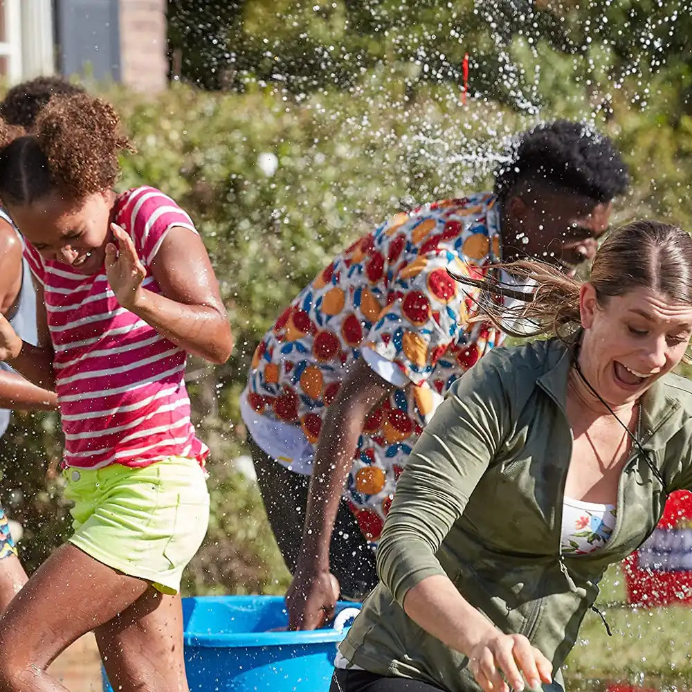 Rapid Fill Water Balloon Bunches and Blaster Set Summer