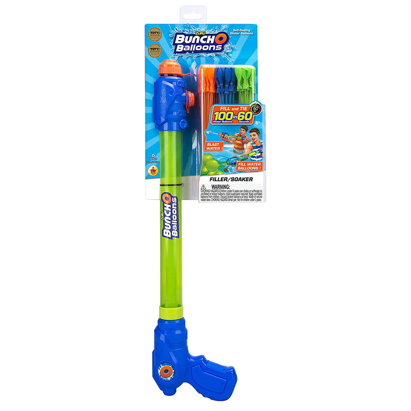 Rapid Fill Water Balloon Bunches and Blaster Set