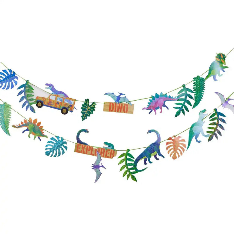 Dino Explorer Party Garlands (x2) Own Brand