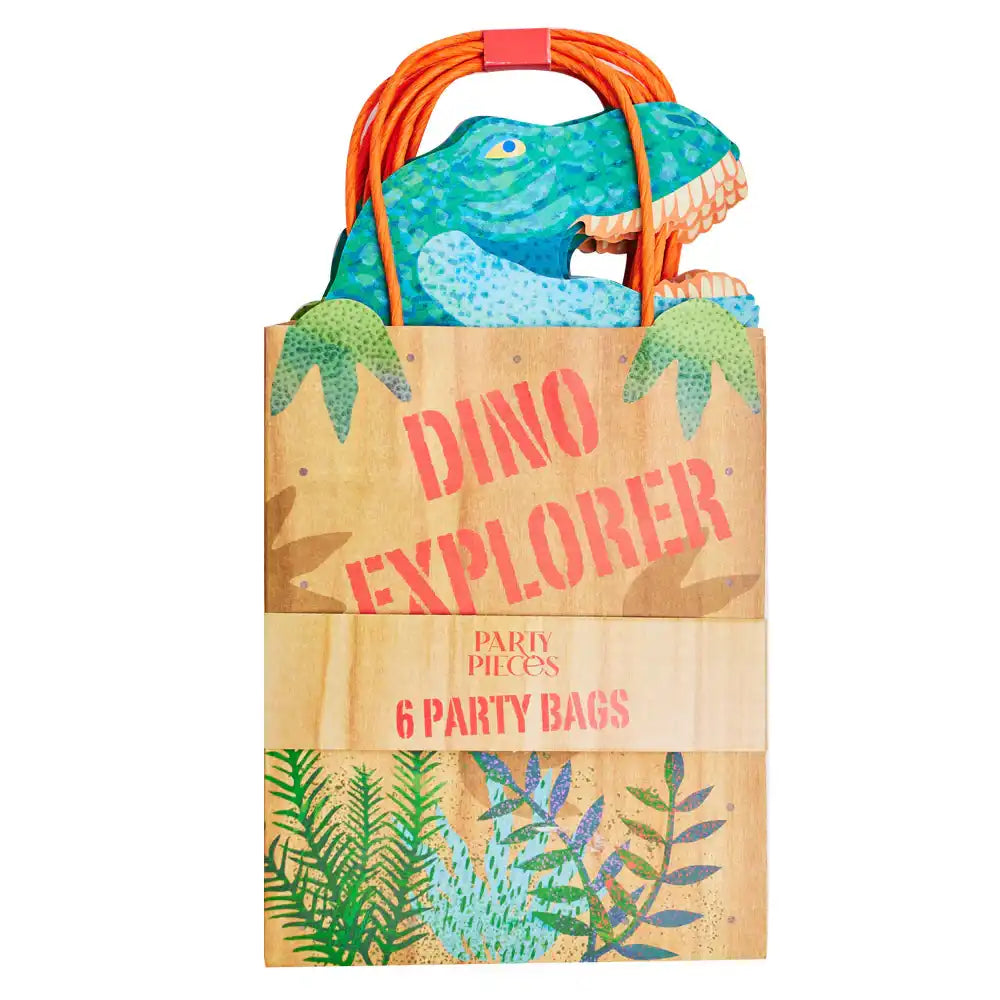 Dino Explorer Treat Bags (x6) Own Brand