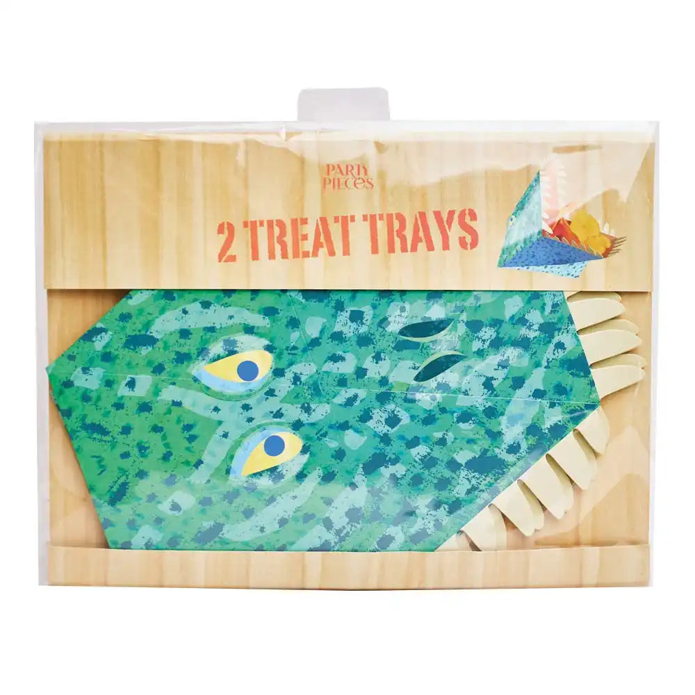 Dino Explorer T-Rex Treat Trays (x2) Own Brand