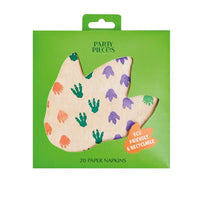 Ecosaurus Paper Party Napkins (x20) Own Brand