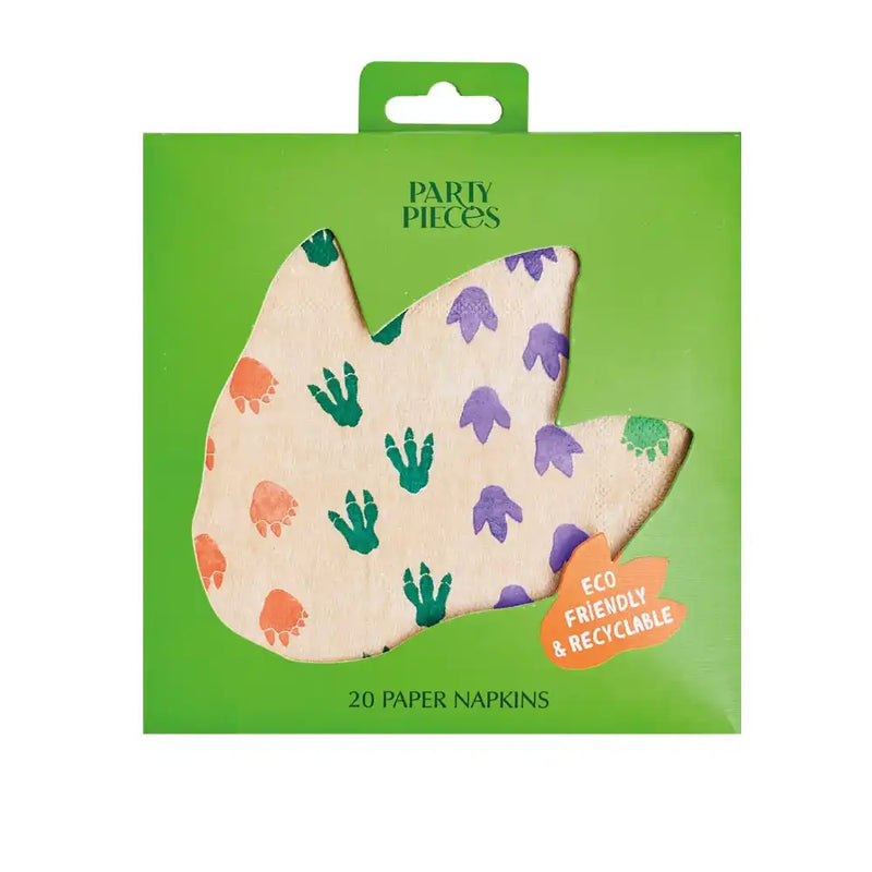 Ecosaurus Paper Party Napkins (x20) Own Brand