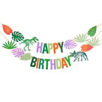 Ecosaurus Party Garland (x2) Own Brand