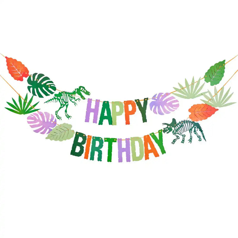 Ecosaurus Party Garland (x2) Own Brand