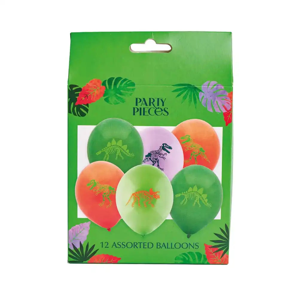 Ecosaurus Party Balloons (x12) Own Brand