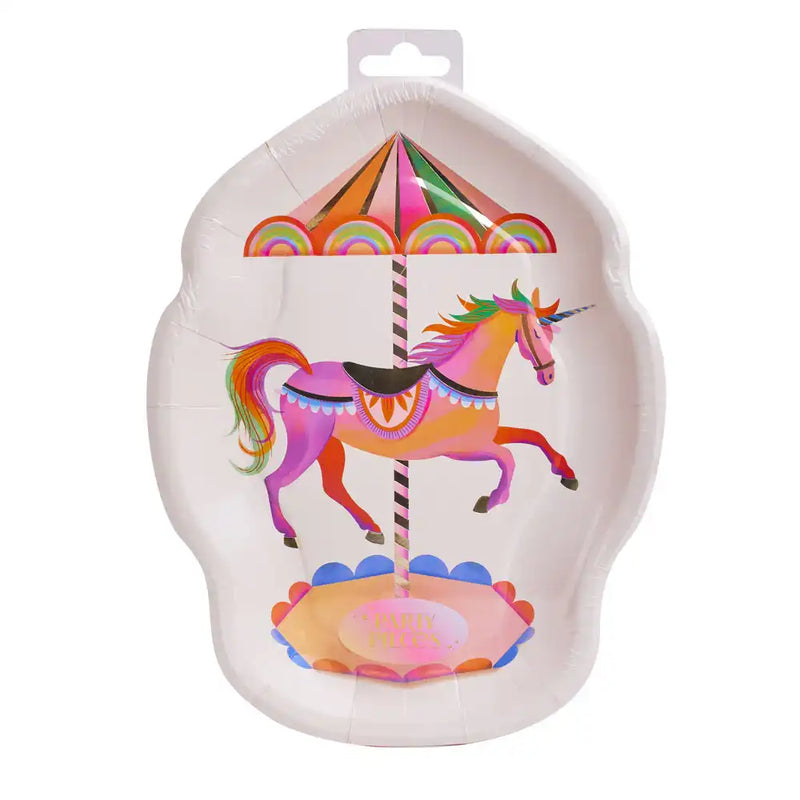 Unicorn Fairy Princess Paper Party Plates (x8) Own Brand