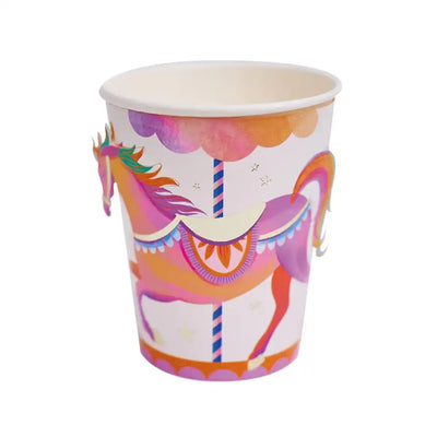 Unicorn Fairy Princess Paper Party Cups (x8) Own Brand