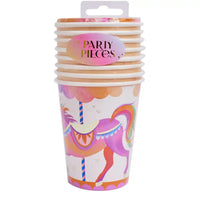 Unicorn Fairy Princess Paper Party Cups (x8) Own Brand