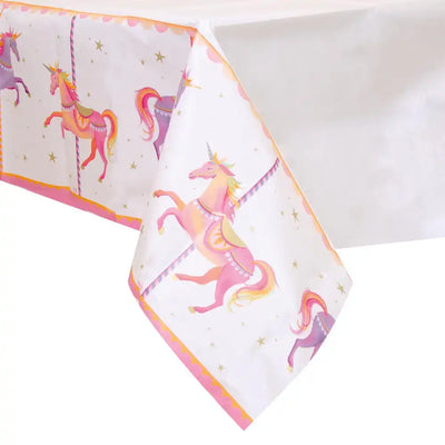 Unicorn Fairy Princess Paper Table Cover Own Brand