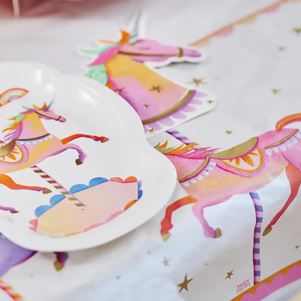 Unicorn Fairy Princess Paper Table Cover Own Brand