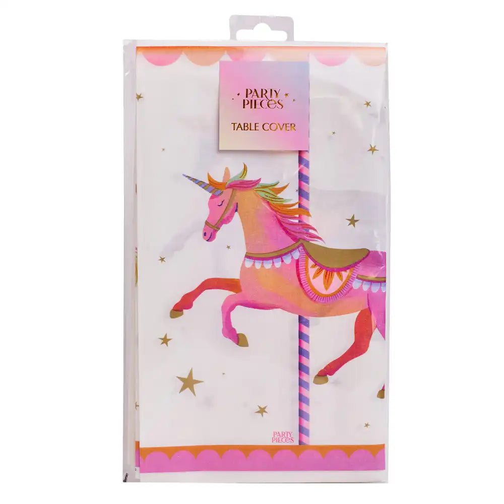 Unicorn Fairy Princess Paper Table Cover Own Brand