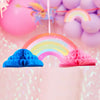 Unicorn Fairy Princess Honeycomb Decorations (x5) Own Brand
