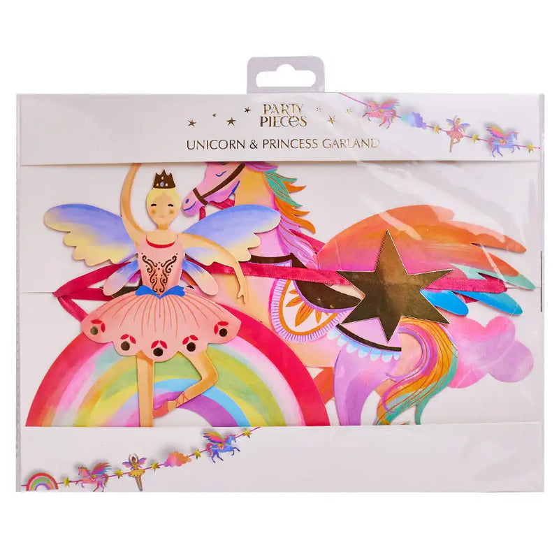 Unicorn Fairy Princess Party Garland (3m) Own Brand