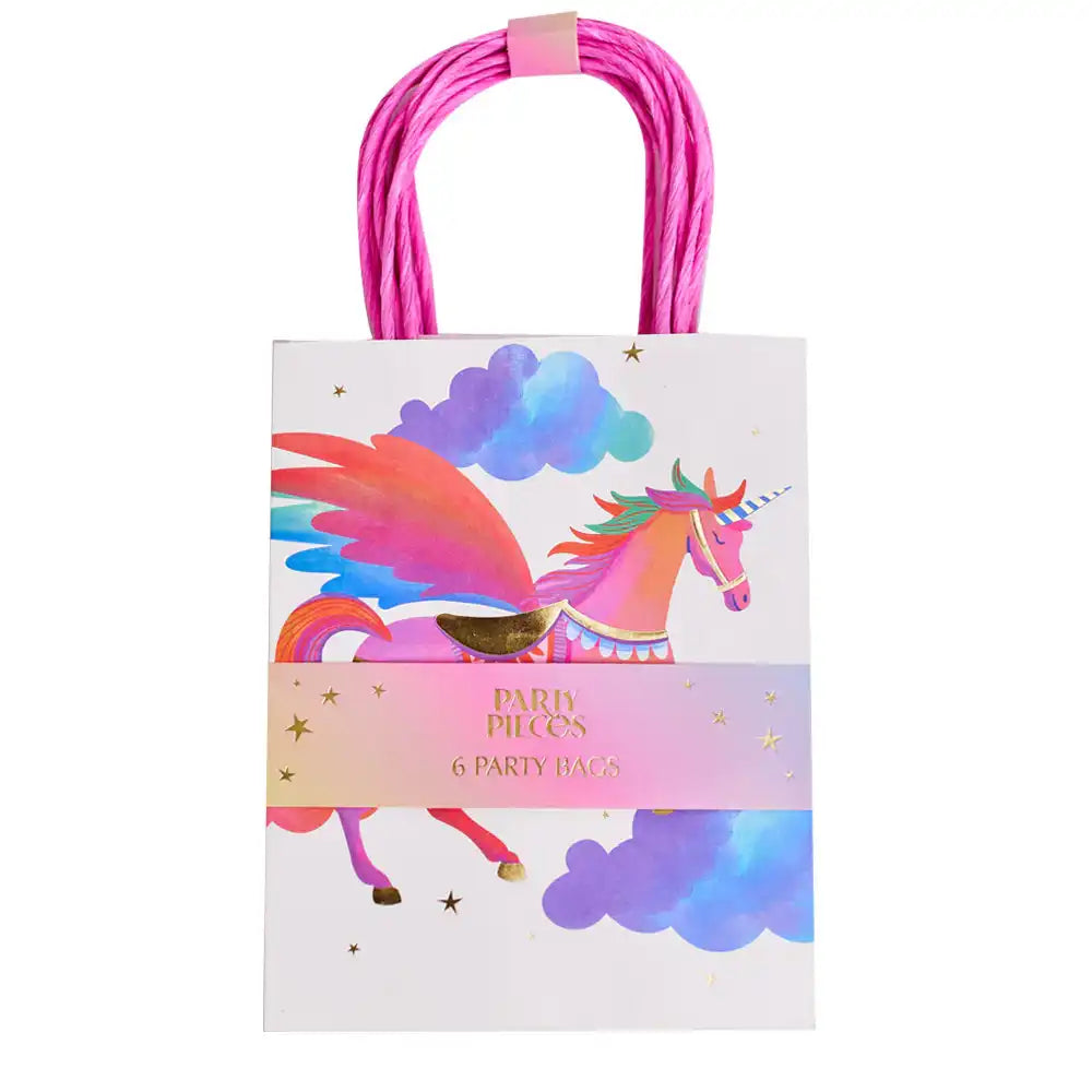 Unicorn Fairy Princess Party Bags (x6) Own Brand