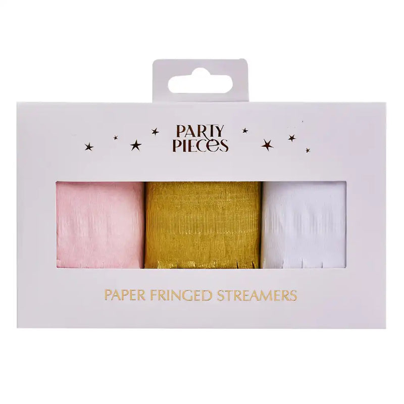 Paper Party Streamers (x3) Own Brand