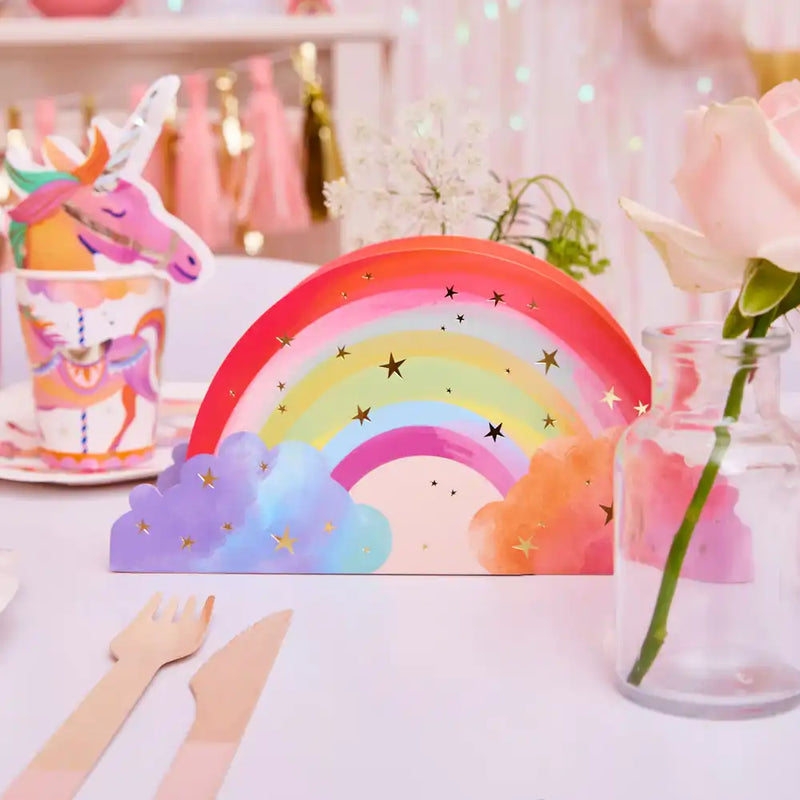 Unicorn Fairy Princess Food Trays (x4) Own Brand