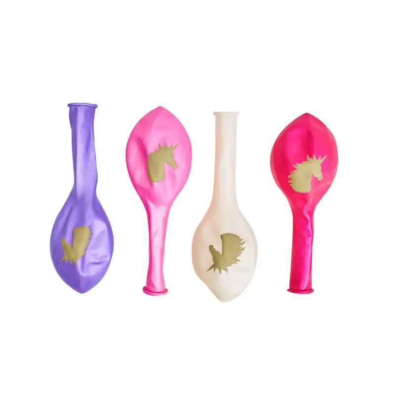 Unicorn Fairy Princess Latex Balloons (x12) Own Brand