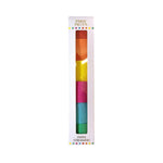 Rainbow Party Streamers (x6)