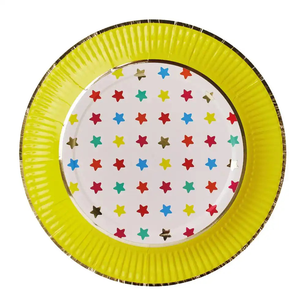 Shooting Star Party Plates (x8) Own Brand