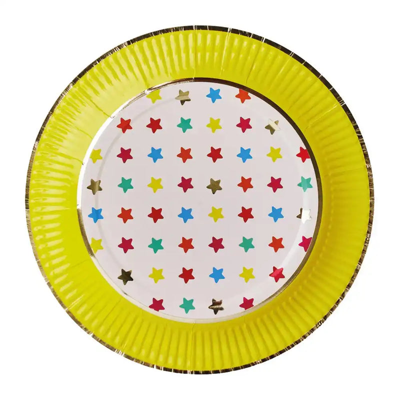 Shooting Star Party Plates (x8) Own Brand