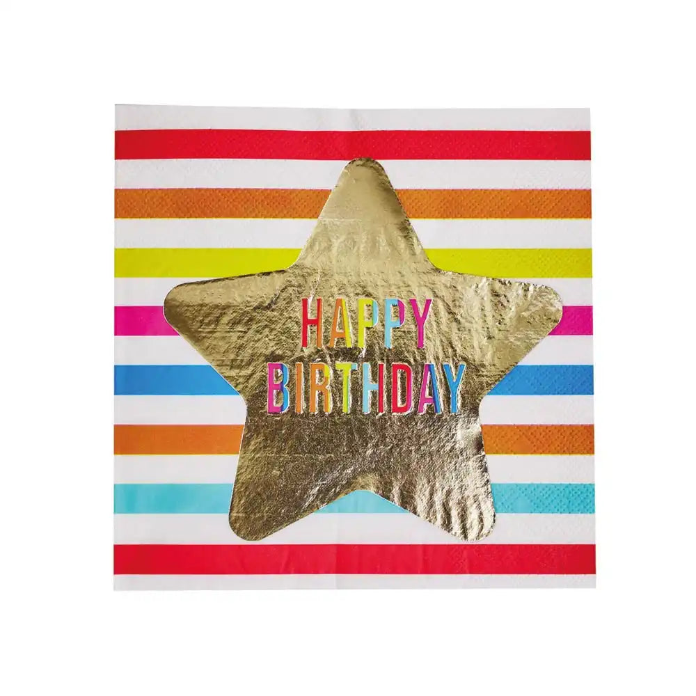 Shooting Star Party Napkins (x16) Own Brand