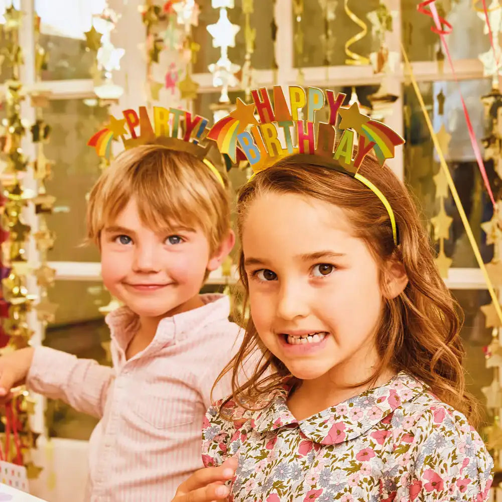 Shooting Star Party Headbands (x6) Own Brand