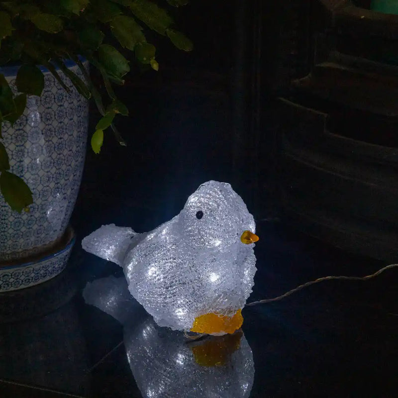 LED Bird Decoration Christmas 2024