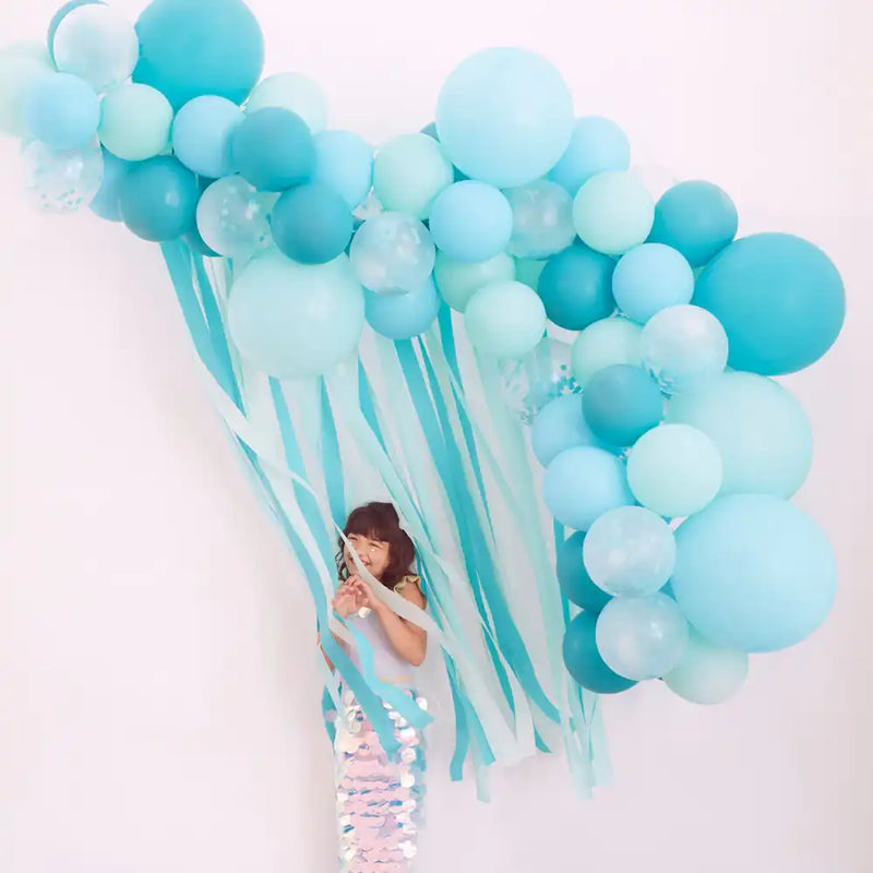 Blue Balloons And Streamers Kit General Party