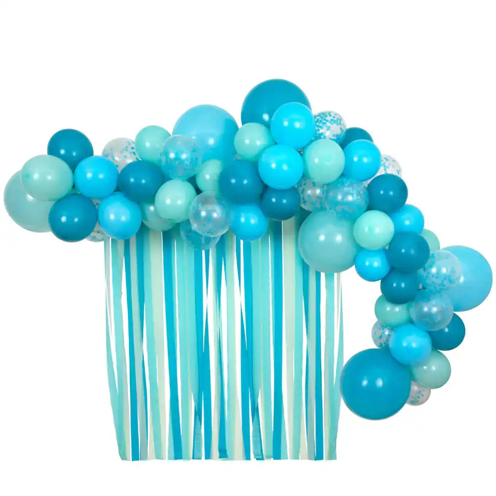 Blue Balloons And Streamers Kit General Party