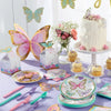 Butterfly Shimmer Paper Party Boxes (x8) Kids Party