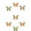 Butterfly Shimmer Hanging Decorations (x3) Kids Party