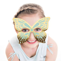 Butterfly Shimmer Party Masks (x8) Kids Party