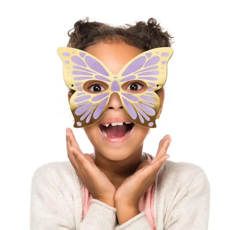 Butterfly Shimmer Party Masks (x8) Kids Party