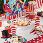Carnival Large Paper Party Plates (x8)