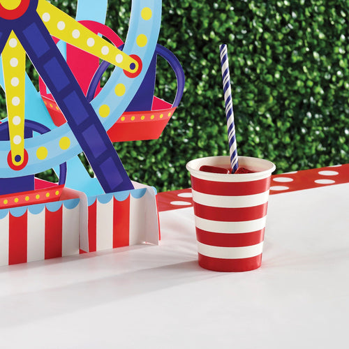 Carnival Paper Party Cups (x8)
