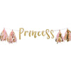 Princess Tassel Party Banner Kids Party