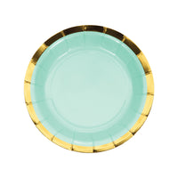 Pastel Small Paper Party Plates (x8) Pastel