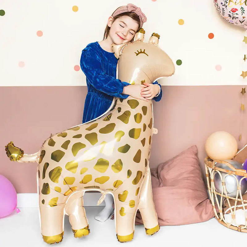Supershape Giraffe Foil Balloon Kids Party