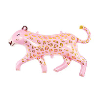 Supershape Pink Leopard Foil Balloon Kids Party