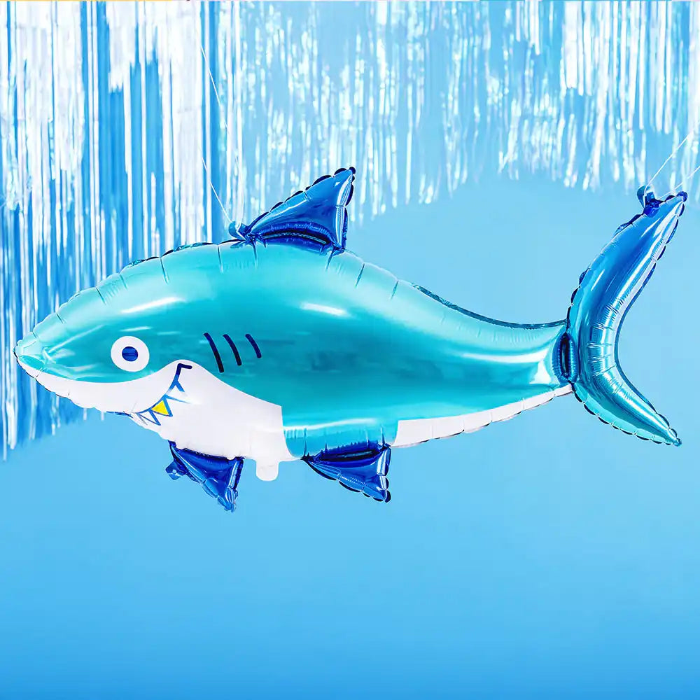 Supershape Shark Foil Balloon Kids Party
