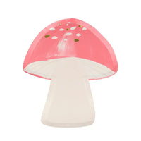 Fairy Garden Toadstool Paper Party Plates (x8) Kids Party