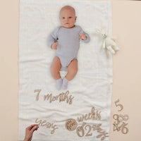 Milestone Mix and Match Wooden Signs Baby Shower