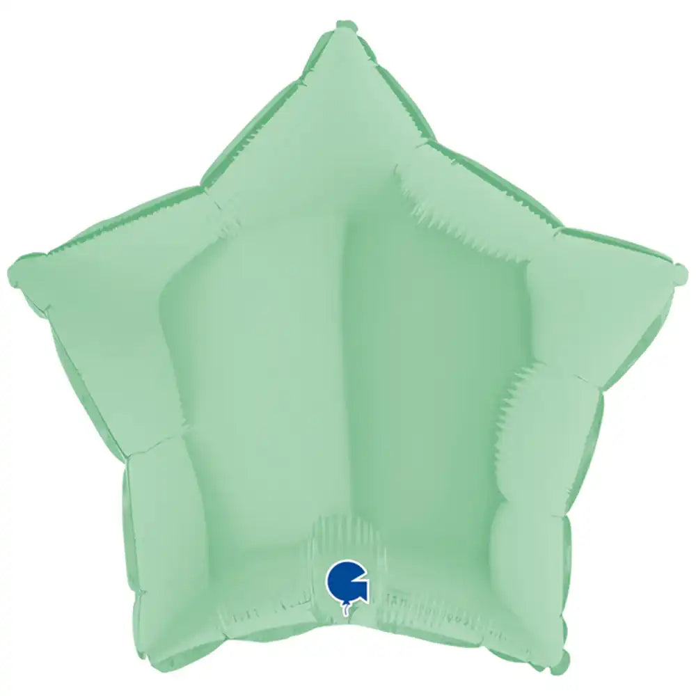 Star Foil Balloon - Matte Green Everyday