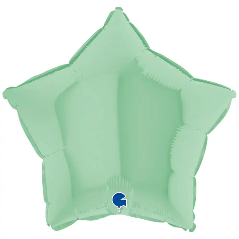 Star Foil Balloon - Matte Green Everyday