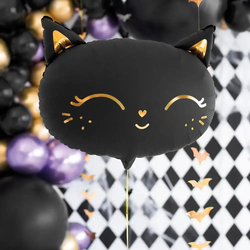 Kitten Foil Balloon Halloween 2022