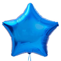 Deluxe Personalised Balloon Bunch - 70th Birthday Blue Personalised Balloons