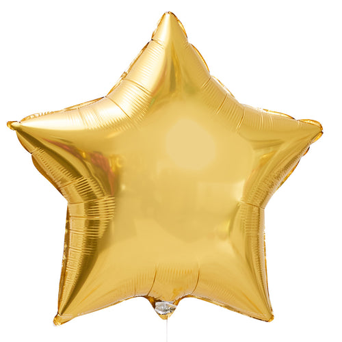 Deluxe Personalised Balloon Bunch - 50th Birthday Gold & Pink